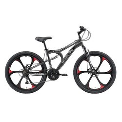 Велосипед Black One Totem FS 26 D FW 2021 frame 18 (серый)
