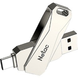 USB-флешка Netac U782C 64Gb (серебристый)