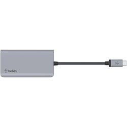 Картридер / USB-хаб Belkin Connect USB-C 4-in-1 Multiport Adapter