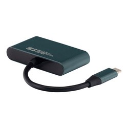 Картридер / USB-хаб Digma CR-CA2512 (серый)