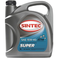 Моторное масло Sintec Super 15W-40 4L