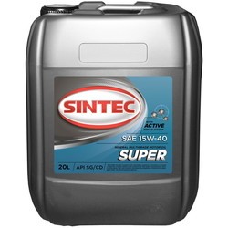 Моторное масло Sintec Super 15W-40 20L