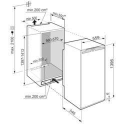 Встраиваемый холодильник Liebherr IRe 4520
