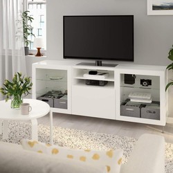 Подставка/крепление IKEA Besta 180x42x74 (белый)