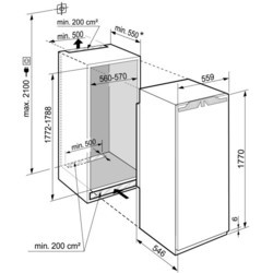 Встраиваемый холодильник Liebherr IRDe 5120