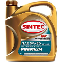 Моторное масло Sintec Premium 5W-30 4L
