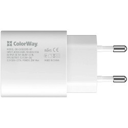 Зарядное устройство ColorWay CW-CHS033PD