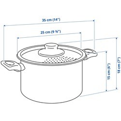 Кастрюля IKEA 204.622.12