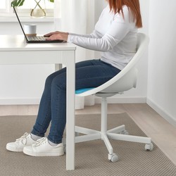 Компьютерное кресло IKEA LOBERGET 393.318.91 (белый)