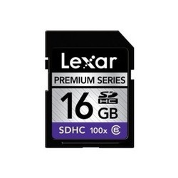 Карты памяти Lexar Premium 100x SDHC Class 6 16Gb
