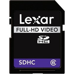 Карты памяти Lexar Full-HD SDHC Class 6 8Gb