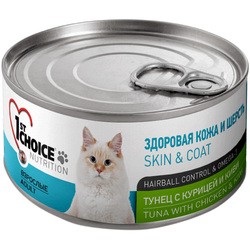 Корм для кошек 1st Choice Canned Skin and Coat Tuna 1.02 kg