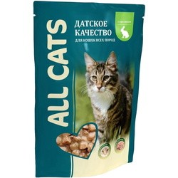 Корм для кошек All Cats Pouch Adult Cat Rabbit 0.085 kg