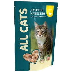 Корм для кошек All Cats Pouch Adult Cat Chicken 0.085 kg
