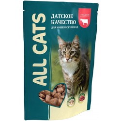 Корм для кошек All Cats Pouch Adult Cat Beef 0.085 kg