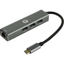 Картридер / USB-хаб VCOM DH311A