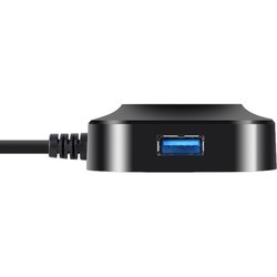 Картридер / USB-хаб VCOM DH307C