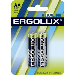 Аккумулятор / батарейка Ergolux 2xAA