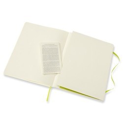 Блокнот Moleskine Plain Soft Notebook Large lime