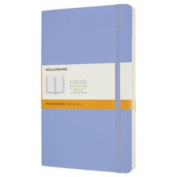 Блокнот Moleskine Ruled Notebook Large Soft Blue