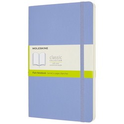 Блокнот Moleskine Plain Notebook Large Soft Blue