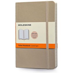 Блокнот Moleskine Ruled Notebook Pocket Soft Beige