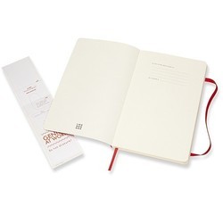 Блокнот Moleskine Plain Notebook Large Soft Red