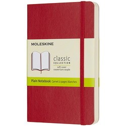 Блокнот Moleskine Plain Notebook Pocket Soft Red