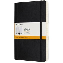Блокнот Moleskine Ruled Notebook Expanded Soft Black
