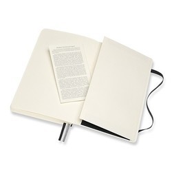 Блокнот Moleskine Squared Notebook Expanded Soft Black