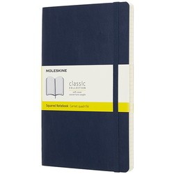 Блокнот Moleskine Squared Notebook Large Soft Sapphire