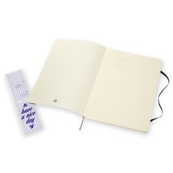 Блокнот Moleskine Ruled Notebook A4 Soft Black