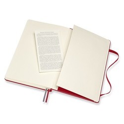 Блокнот Moleskine Ruled Notebook Expanded Red