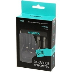 Зарядка аккумуляторных батареек Videx VCH-N400