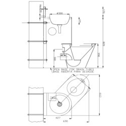 Унитаз Nofer 13123.R