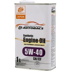 Моторное масло Autobacs Synthetic Engine Oil 5W-40 SN/CF 1L