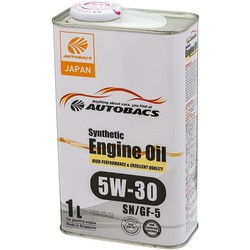 Моторное масло Autobacs Synthetic Engine Oil 5W-30 SN/GF-5 1L