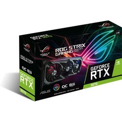 Видеокарта Asus GeForce RTX 3070 Ti ROG Strix OC