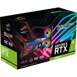 Видеокарта Asus GeForce RTX 3080 Ti ROG Strix LC OC