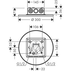 Душевая система Axor Shower Solutions 35302000