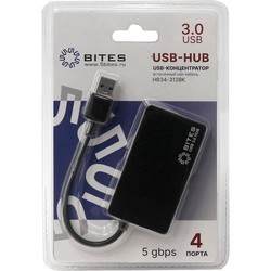 Картридер / USB-хаб 5bites HB34-312