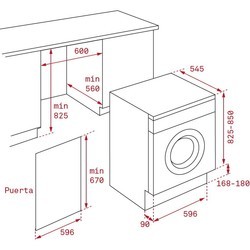 Встраиваемая стиральная машина Teka LSI5 1481