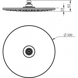 Душевая система Swedbe Calypso 5036