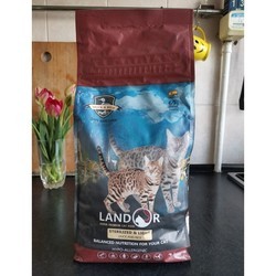 Корм для кошек Landor Sterilized&Light Duck/Rice 10 kg