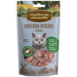 Корм для кошек Derevenskie Lakomstva Delicacy Slices Lamb 0.27 kg
