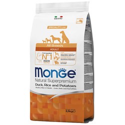 Корм для собак Monge Speciality Adult All Breed Duck/Rice 15 kg
