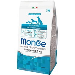 Корм для собак Monge Speciality Hypoallergenic All Breeds Salmon/Tuna 15 kg