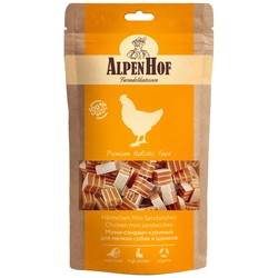 Корм для собак Alpenhof Chicken Mini Sandwiches for Mini 0.05 kg