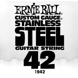 Струны Ernie Ball Stainless Steel Single 42