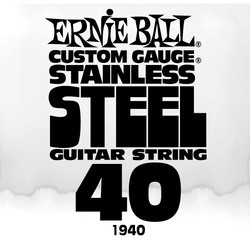 Струны Ernie Ball Stainless Steel Single 40